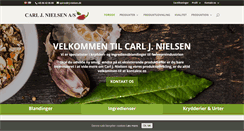 Desktop Screenshot of cj-nielsen.dk